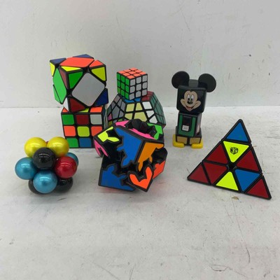 Puzzle Toys Educational Mind Games Triangle Rubix Cube Lot