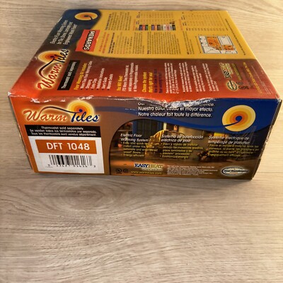 Easy Heat Warm Tiles Floor Warming Cable Kit DFT1048 New In Sealed Box