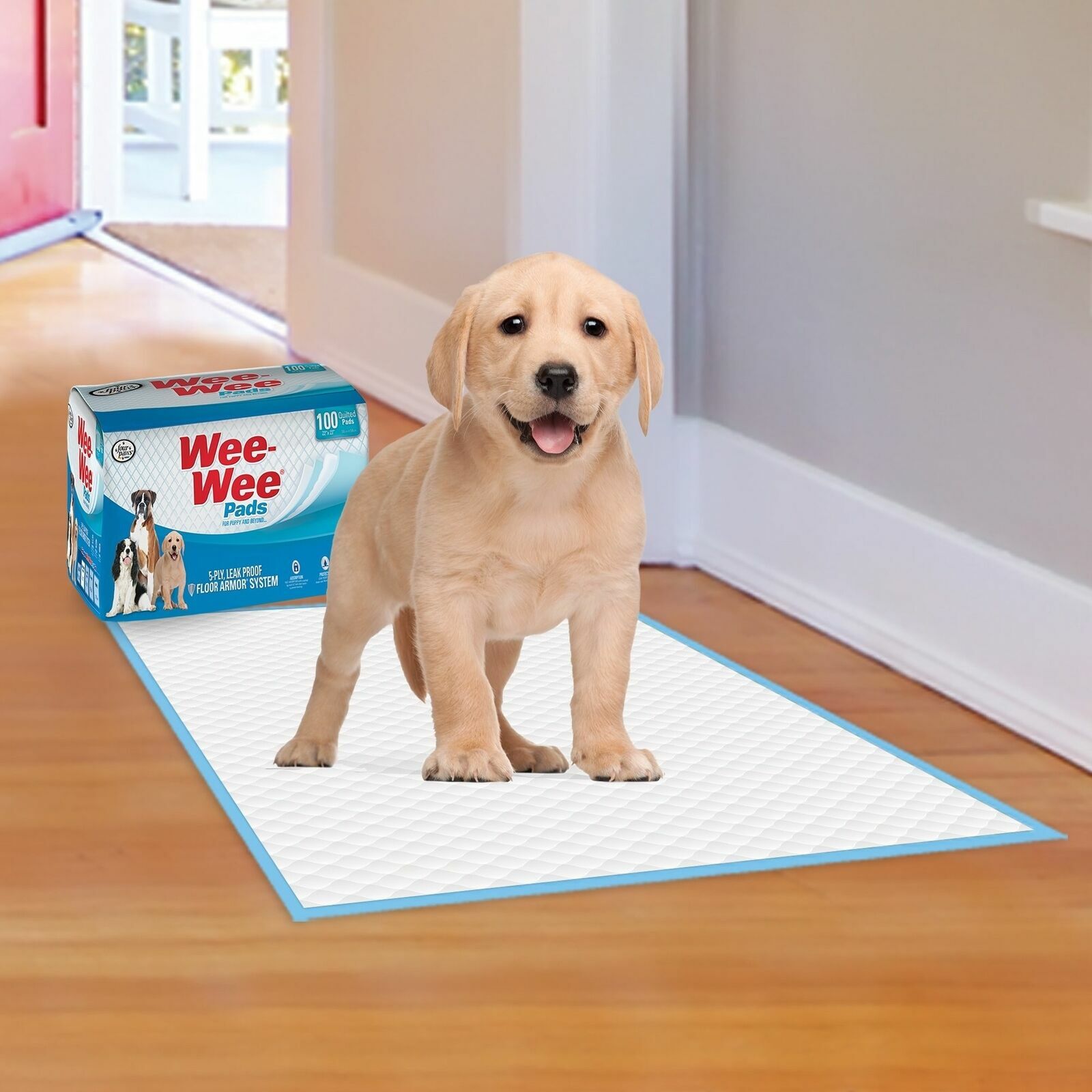 Wee Wee Puppy Pee Pads for Dogs | 100 Count | Puppy Training Pads for Dogs | ...
