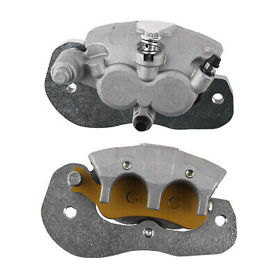 L&R Front Brake Calipers&Sintered Pads For Can-Am Defender 705601887 705601888