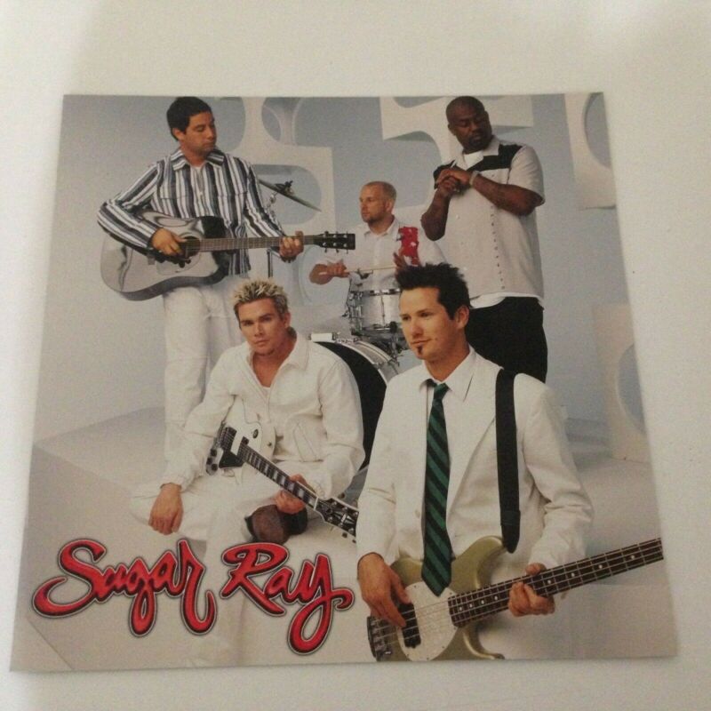 Sugar Ray 2001 Self Titled Album Double Sided Poster Flat Vinyl LP/CD promo! NEW