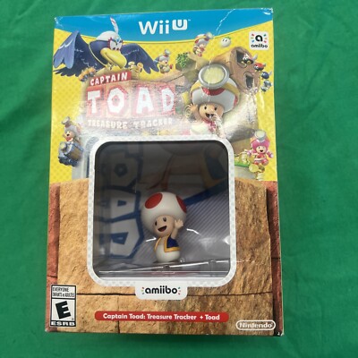 Captain Toad Treasure Tracker + Toad amiibo U Nintendo Wii U