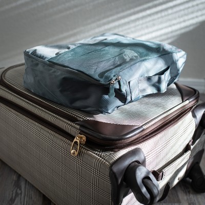 7Penn Premium Packing Cubes Set - 5pk Black Luggage Organizers for Travel