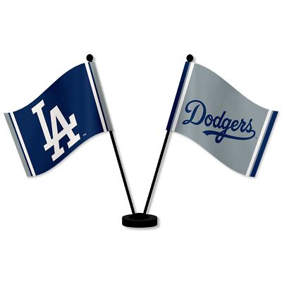 Los Angeles Dodgers Desk Flags