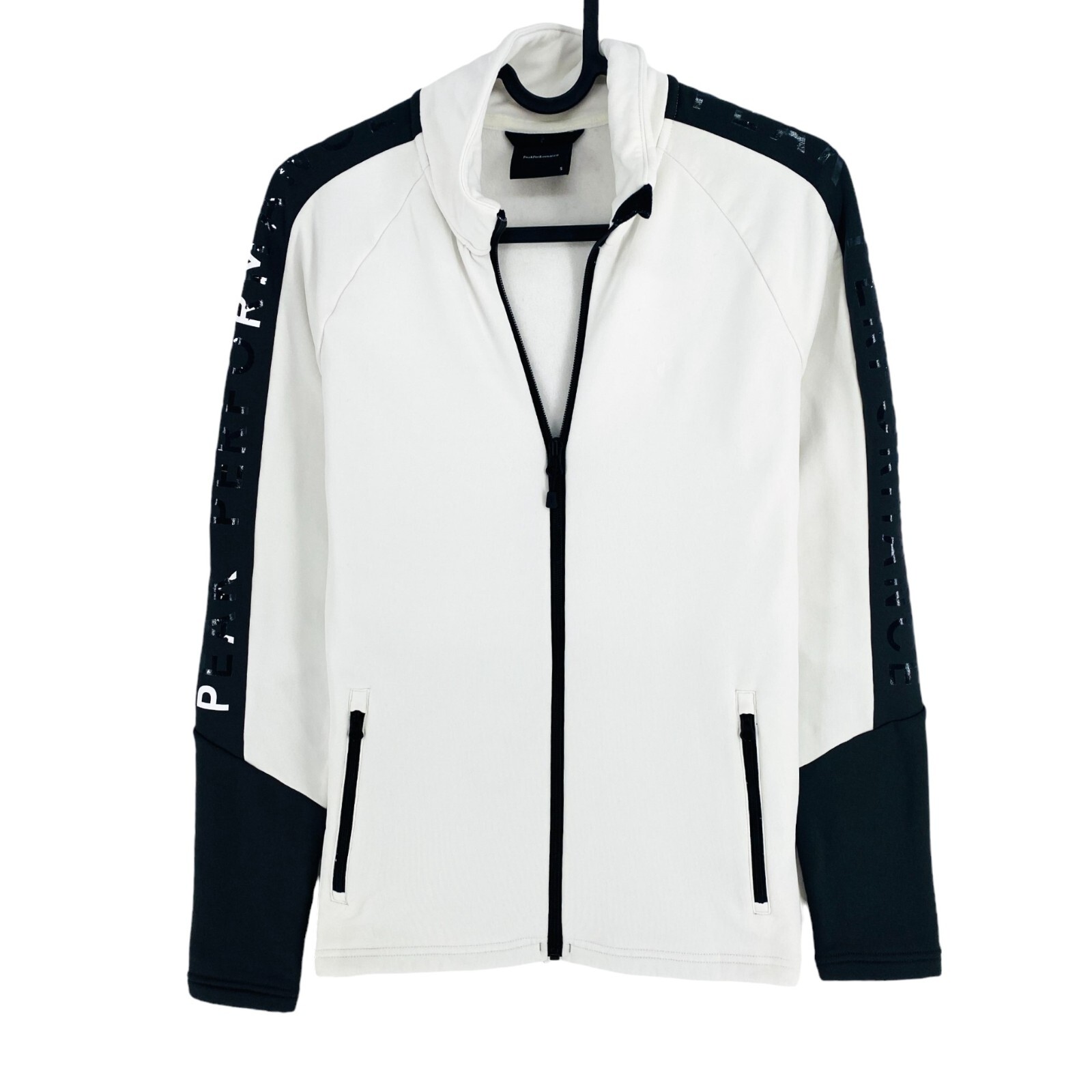ウエア Peak Performance  Jacket S size Peak Performance White W Rider Zip Jacket Size S | eBay