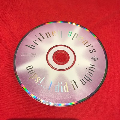 cd Britney Spears oops I did it again cd only No case