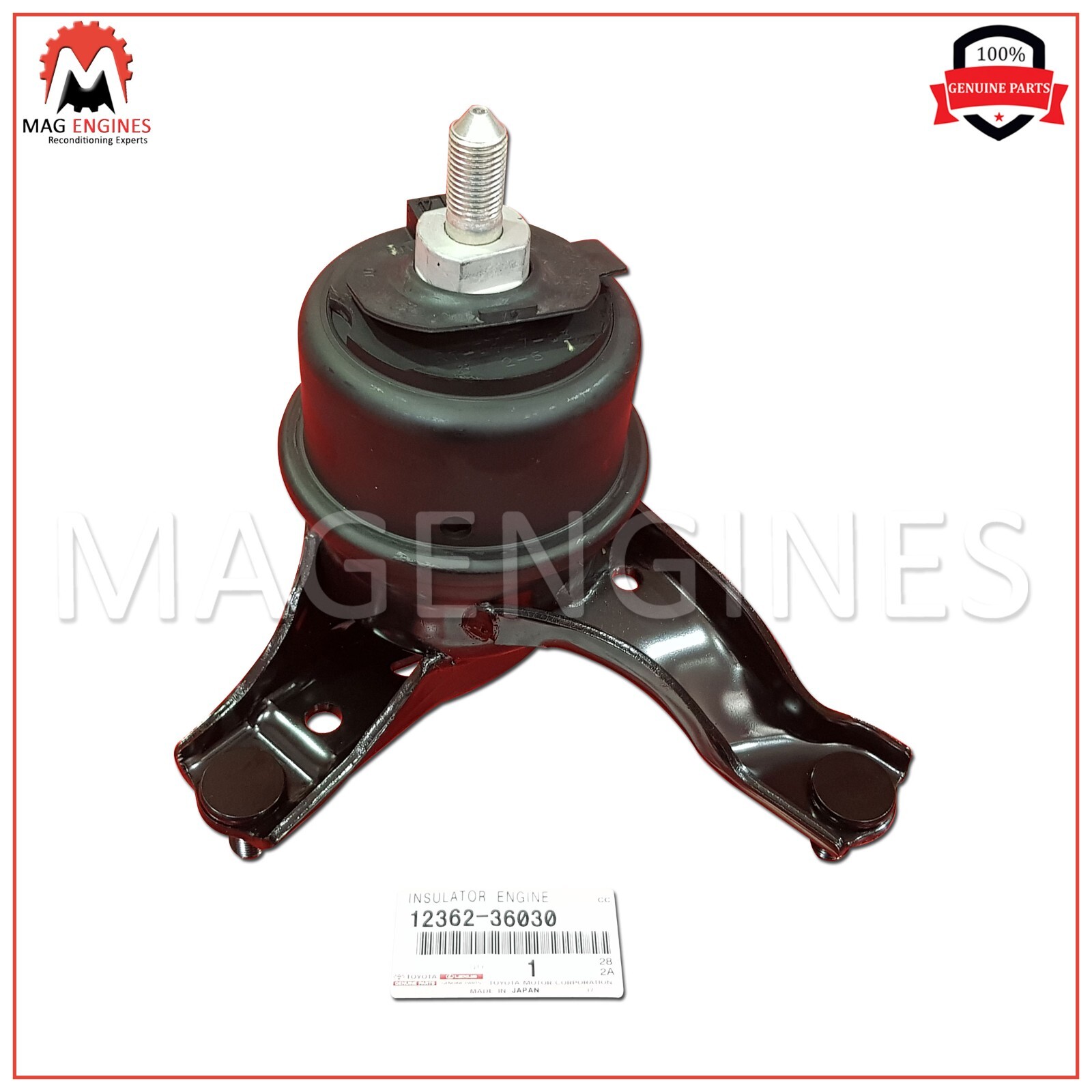 1pc/package Engine right front mount anti-vibration rubber