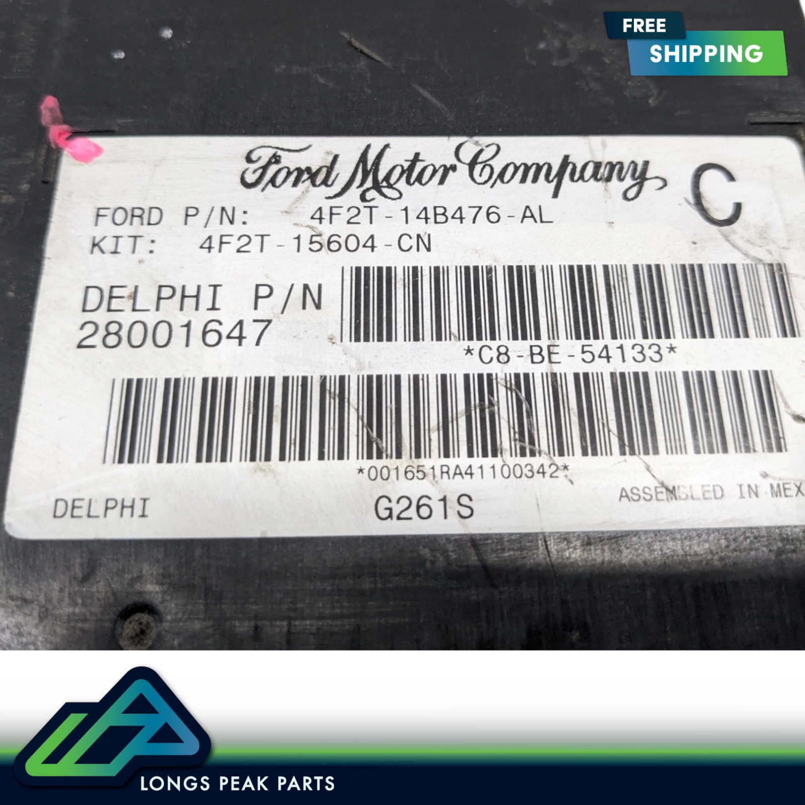 2004 Ford Freestar Multifunction BCM Fuse Box Control Module 4F2T-14B476-AL