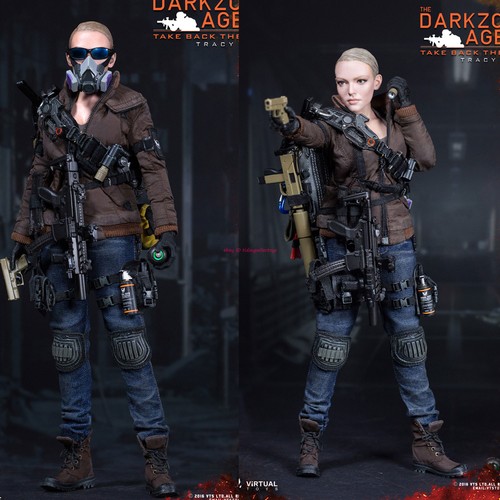 VTS DARKZONE AGENT フィギュア 1/6 VTS Toys The Darkzone Agent Tracy 1/6 Figures Original Color