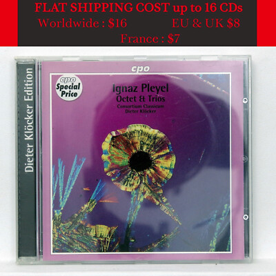 DIETER KLOCKER   IGNAZ PLEYEL Octet & trios   CPO CD NM