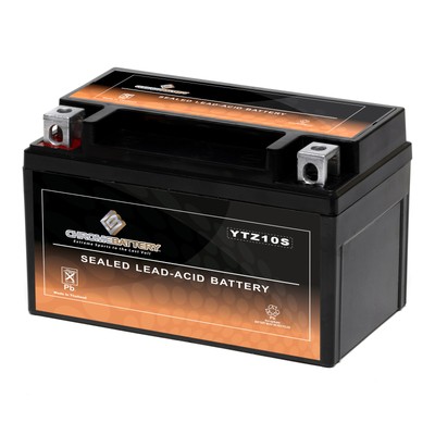 YTZ10S-BS High Performance - Maintenance Free - Sealed AGM Motorcycle Battery