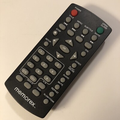 Memorex Remote DVD Player Multi Function MVD2015/2016 Free Shipping