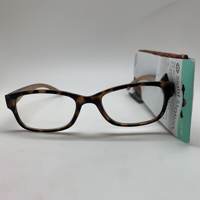 E199 Foster Grant Sight Station HEATHER GOLD TORT 1.50 Reading Glasses  READERS