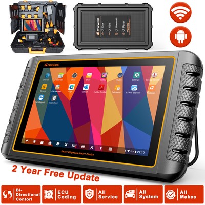 FOXWELL GT75 Bidirectional Car OBD2 Scanner Diagnostic Scan Tool E-CU Coding 