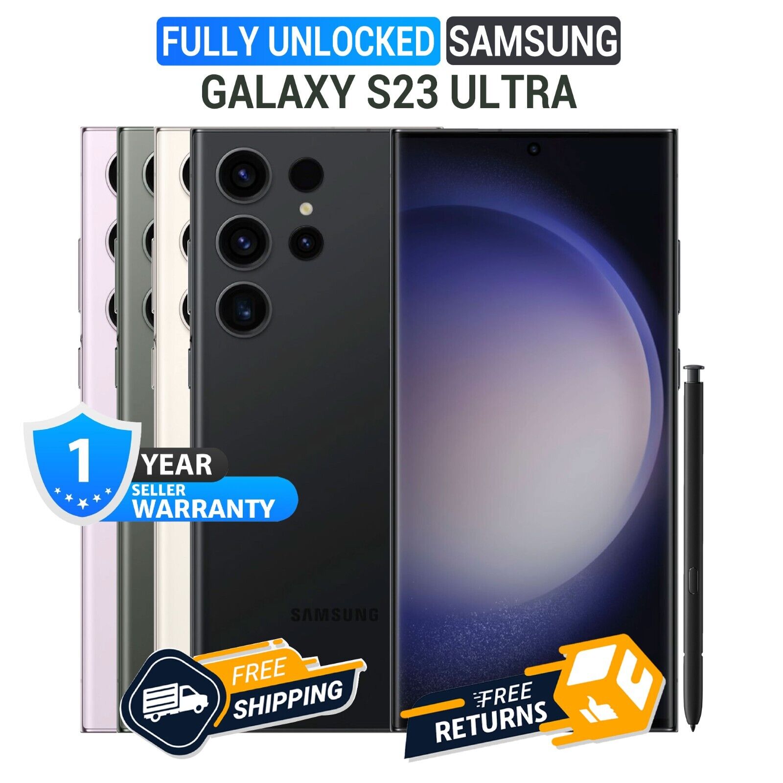 Samsung Galaxy S23 Ultra 5G Factory Unlocked SM-S918U1 Samsung Galaxy S23 Ultra 5G Factory Unlocked SM-S918U1