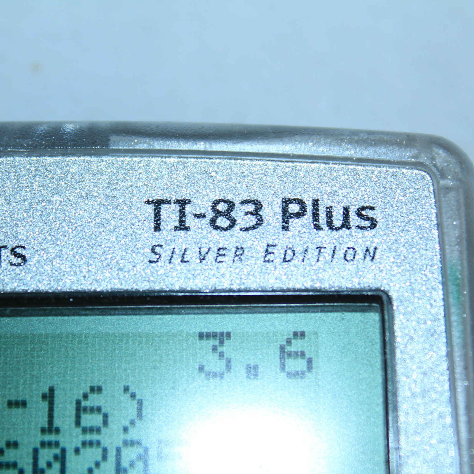 Texas Instruments TI-83 Plus Silver Edition Graphing Calculator CLEAN / TESTED