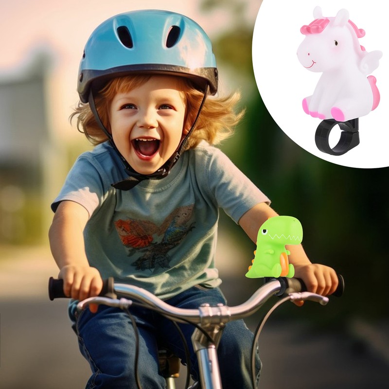 Squeeze Horn Dinosaur Bike Bell, Bicycle Honker, Kids Bike Horn