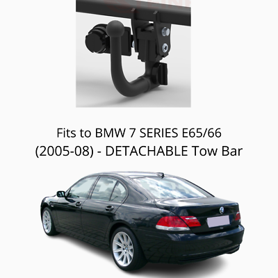 Detachable Tow Bar For BMW 7 Series E65 66 2005 08 NO