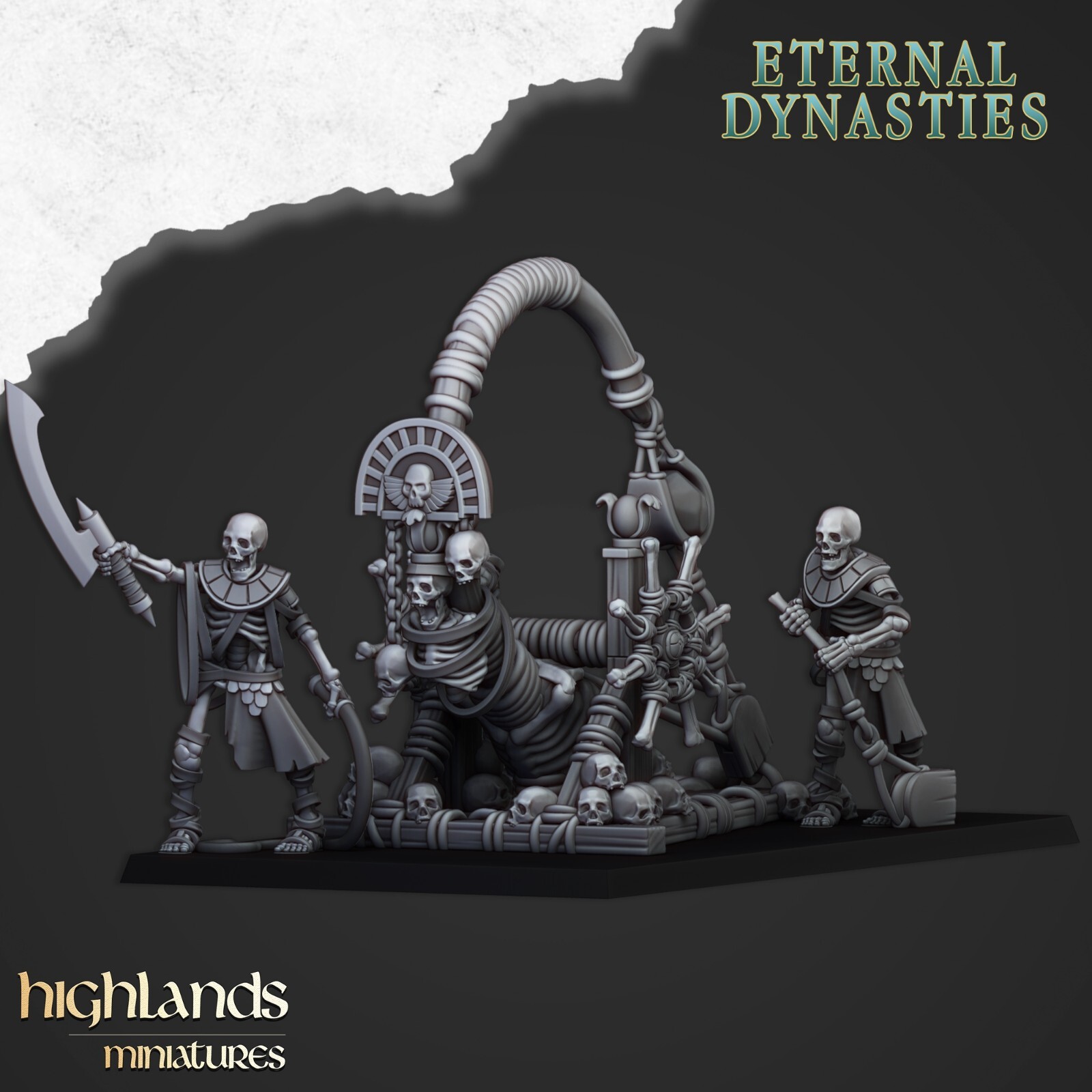 Ancient Stonethrower - Highlands Miniatures 28mm