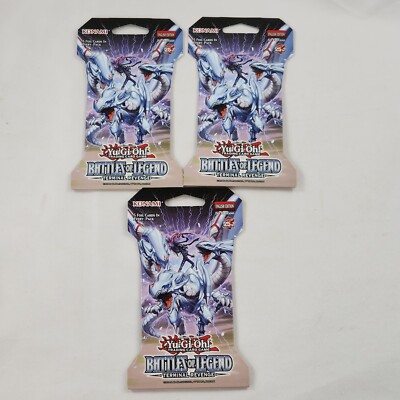 Yu-gi-oh Battles Of Legend Terminal Revenge 1st EDITION Pack Lot (3 Packs)