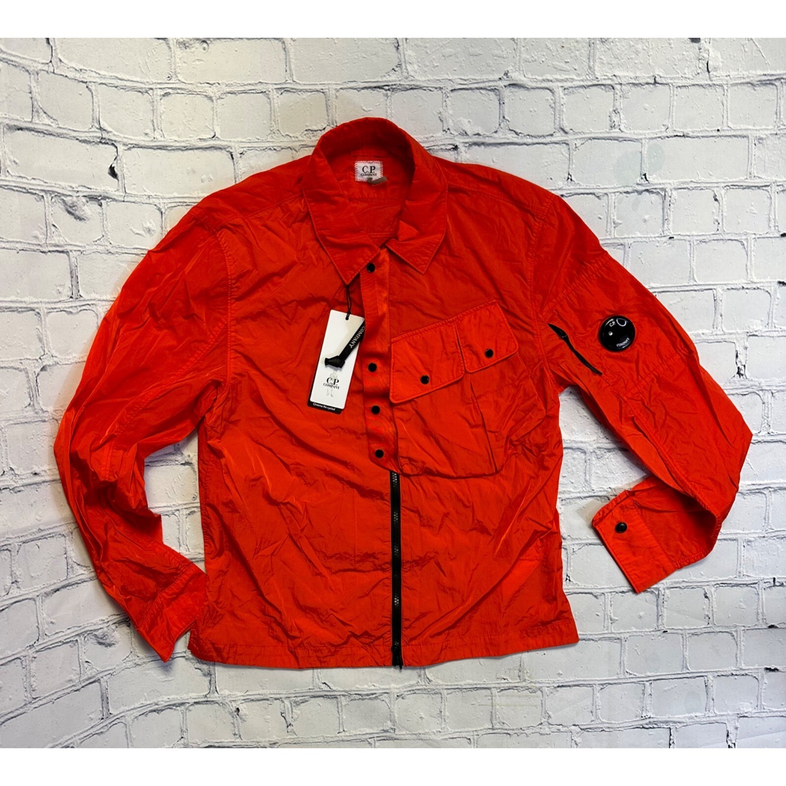 C.P. COMPANY CHROME-R GOGGLE ZIP OVERSHIRT | eBay