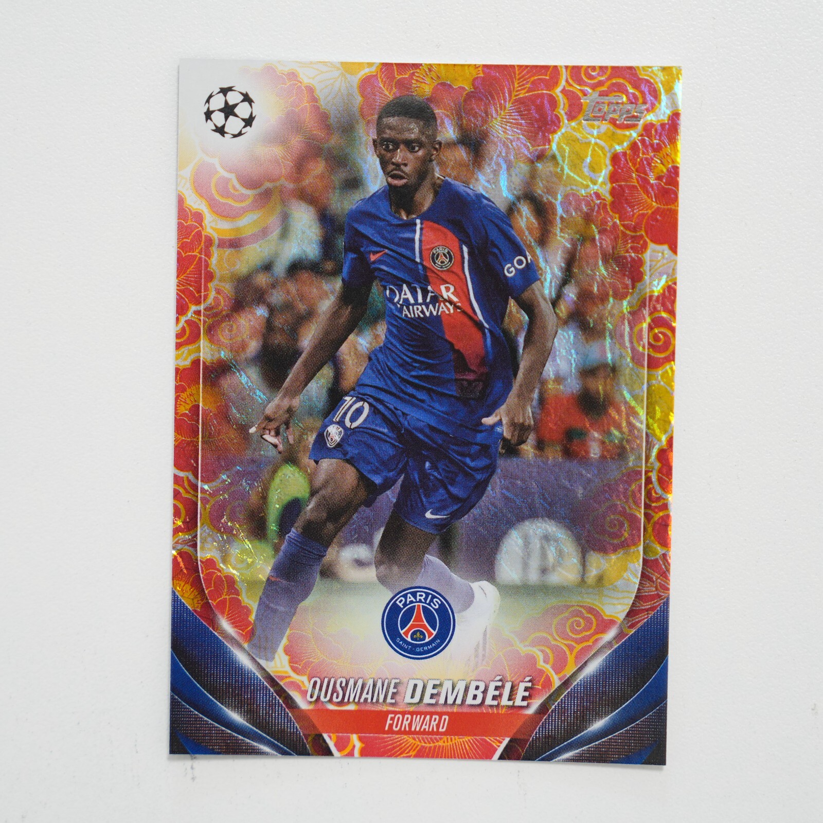 2024 Topps UEFA Champions League Chinese New Year Ousmane