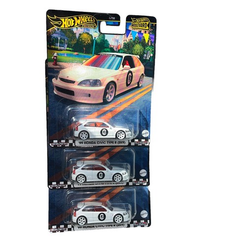ミニカー Hot Wheels Civic Type R Boulevard Amazon.com: Hot Wheels Premium Boulevard '24 Honda Civic