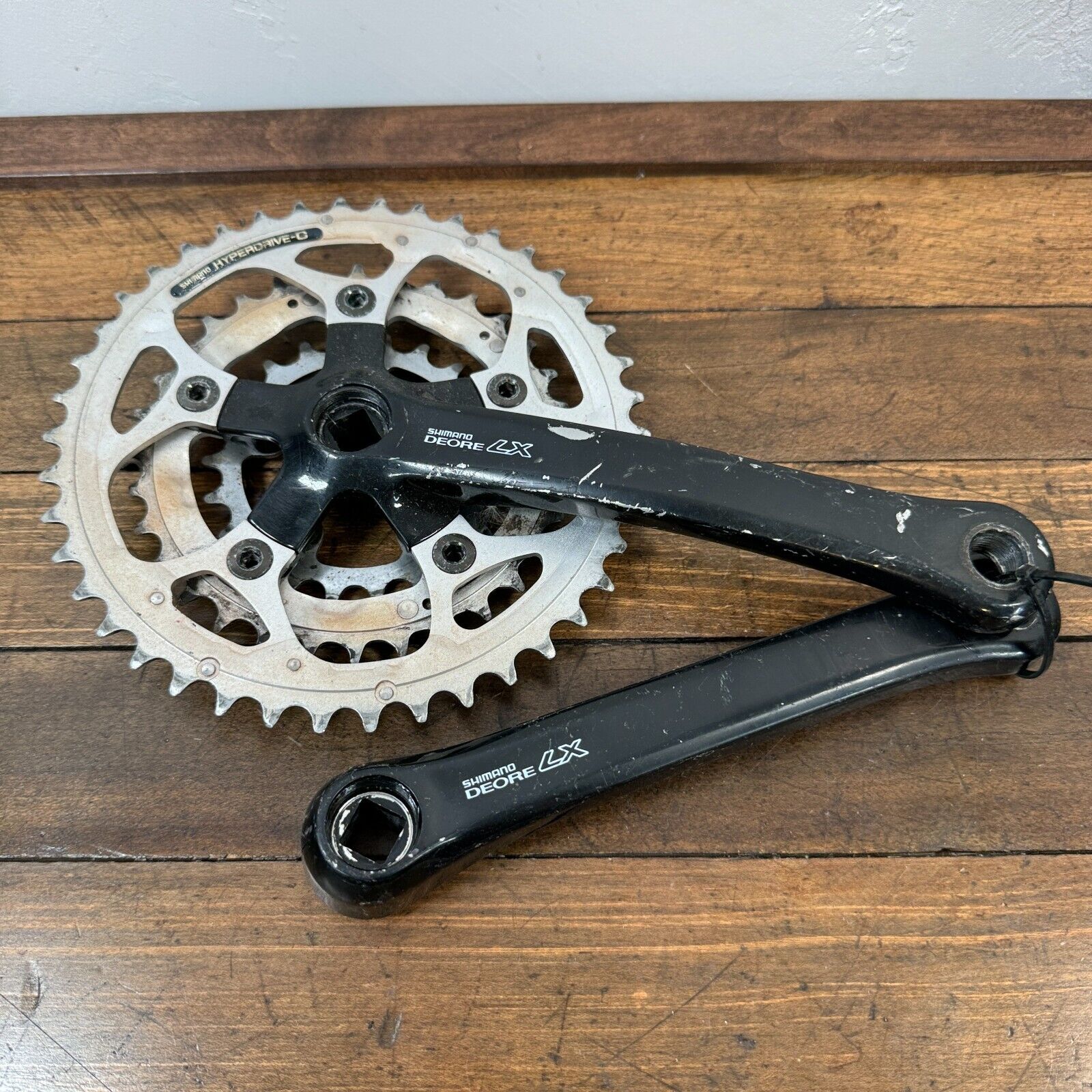 Vintage Shimano Deore LX FC-M563 Crank Set 175 mm 94 58 BCD Vintage Shimano Deore LX FC-M563 Crank Set 175 mm 94 58 BCD