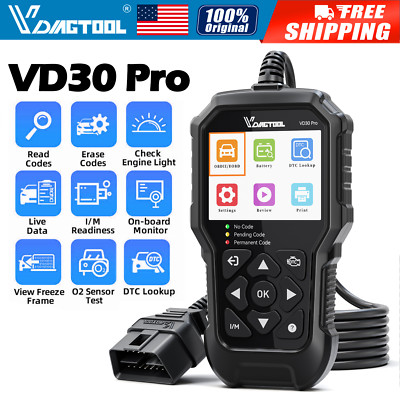 Check Engine Fault Car Code Reader OBD2 Scanner Automotive Diagnostic Scan Tool