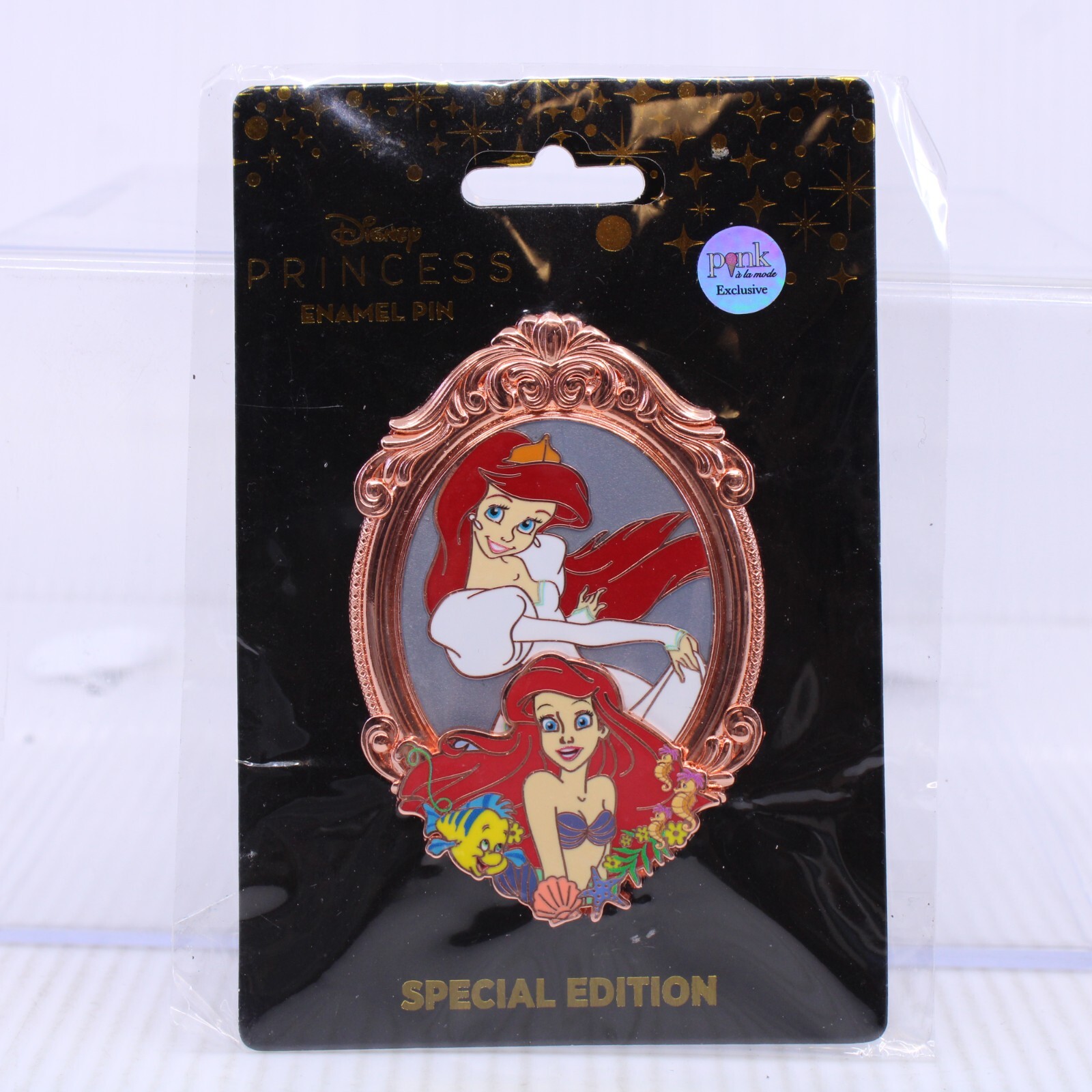 LITTLE MERMAID PINK  Girls' Disney Princess The Little Mermaid Slide Sandals