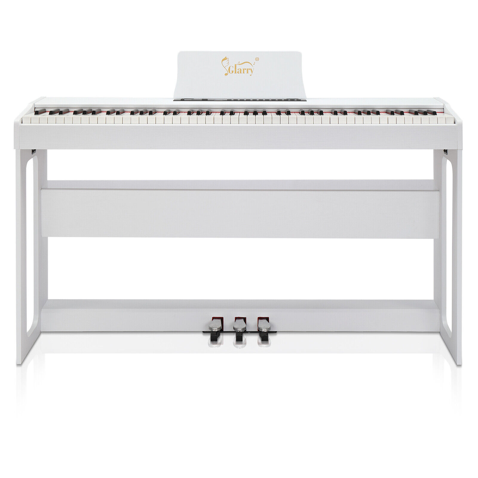 S Digital Piano With Stand White