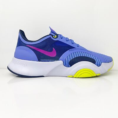 Nike Womens Superrep Go CJ0860-500 Синие кроссовки для бега, размер 8
