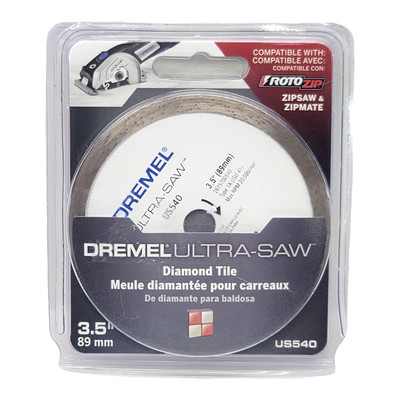 Dremel US540 Ultra-Saw 3.5'' Diamond Tile Cutting Wheel NEW