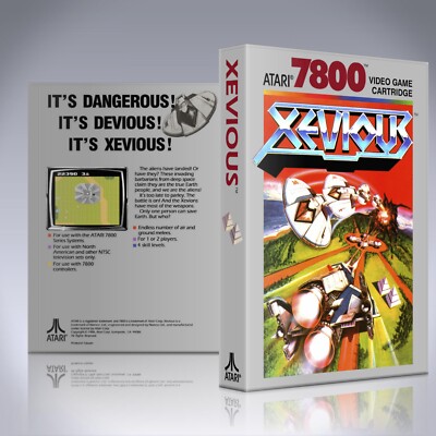 Atari 7800 UCG - NO GAME - Xevious
