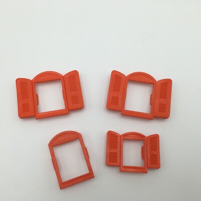 Hasbro Weebles Wobble House Shutters Cottage Replacement Parts 1973