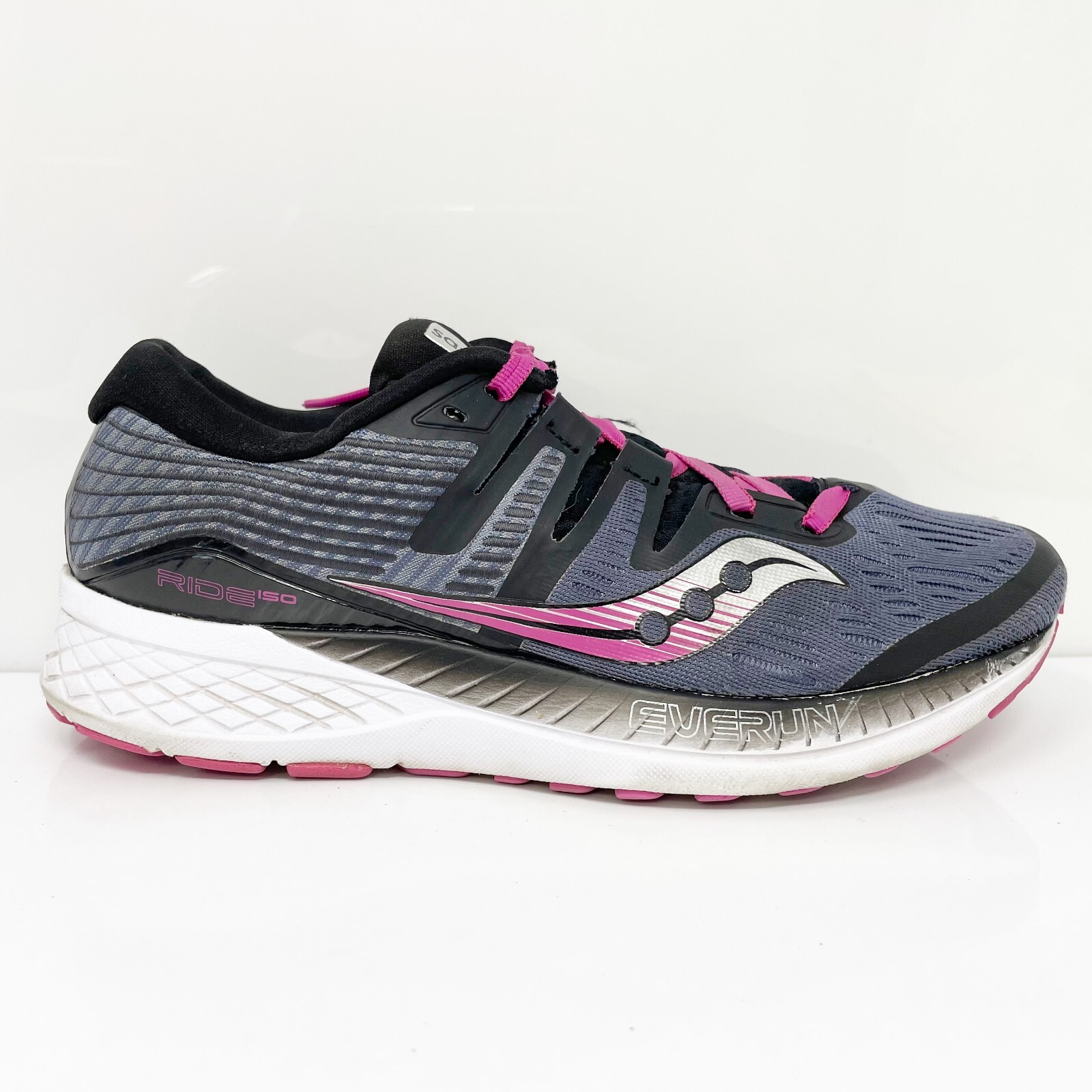 

Кроссовки Saucony Womens Ride ISO S10444-4 синие кроссовки размер 8,5, Синий, Ride ISO