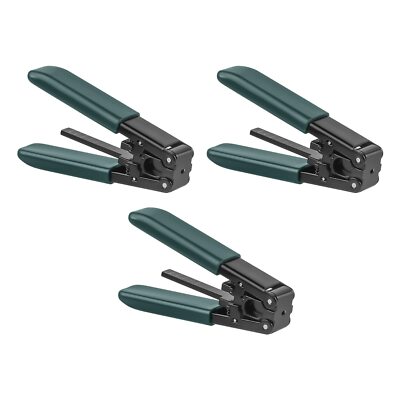 3PC Fiber Optic Drop Cable Stripper for 3.0 mm x 2.0 mm FTTH Drop CablesStrip...