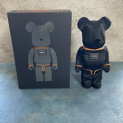 Brand New, Unused PORTER BE@RBRICK 400% Black MEDICOM TOY Brand New, Unused PORTER BE@RBRICK 400% Black MEDICOM TOY