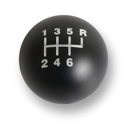 Hurst Thread Size M16 X 1.5 Shift Knob 6 Speed Pattern Anodized Matte Black