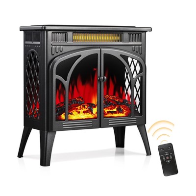 Heater Infrared Fireplace Stove With 3d Flame Effe...