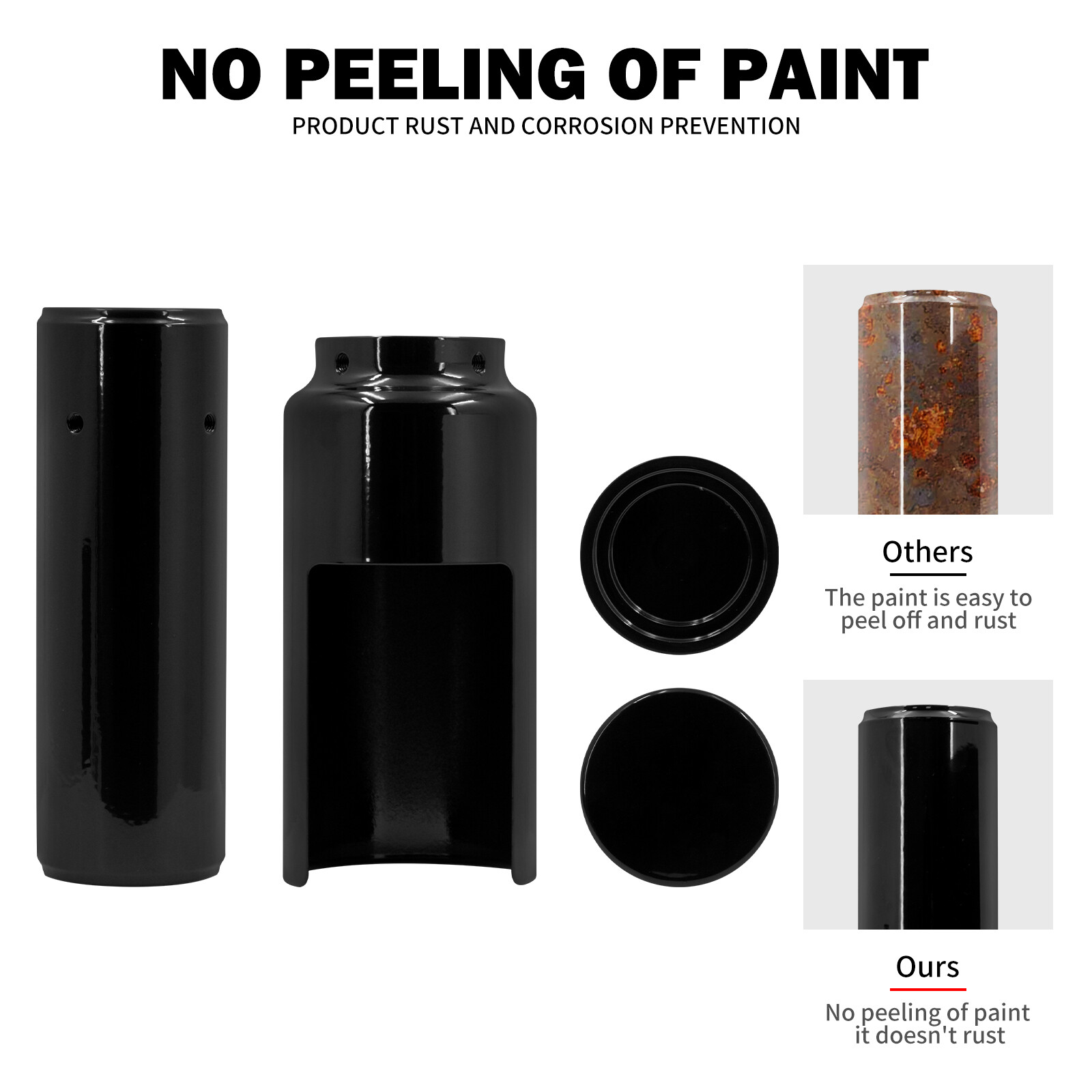 Motorcycle Front Fork Guard Cover Tube Cap Fit For Harley Dyna Street Bob 06-17