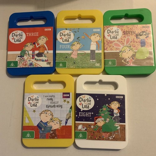 5x Charlie & Lola - I Am Really Concentrating, Series 3,4,7
