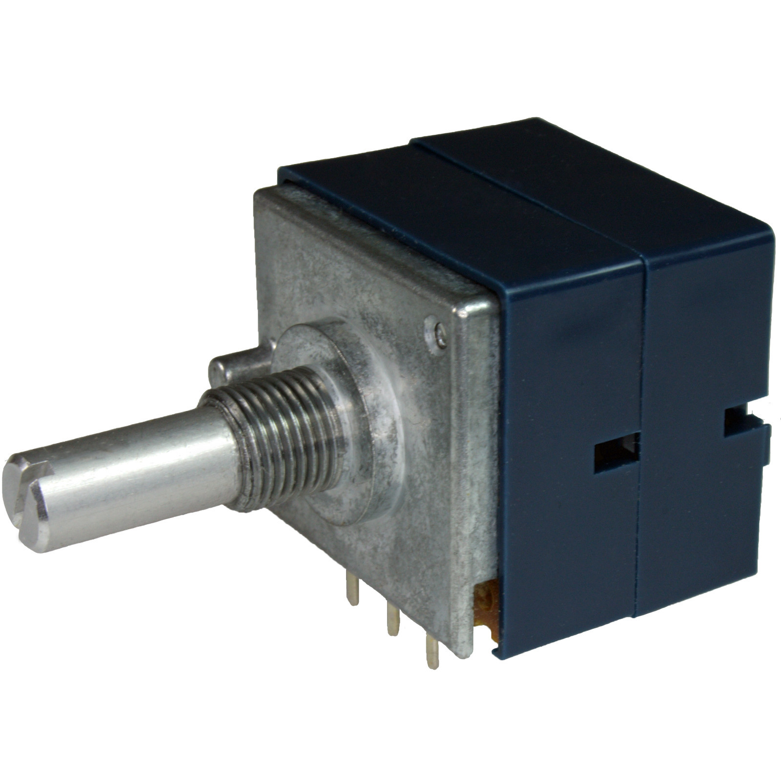ALPS RK27 250K Potentiometer Log Stereo Volume Control Audio Taper Solid Shaft
