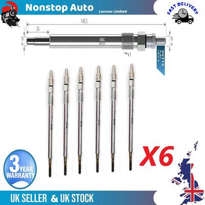 6X Bujías Para Mercedes a B C CLK CLS E S M R G Gl GLK Viano A0011595001