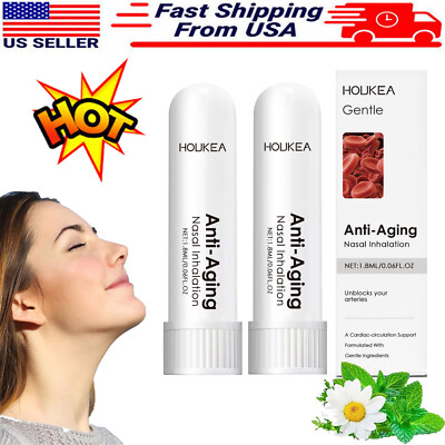 2pcs Alzclipp Inhaler, ALZ clipp Inhaler, Clean Your Nose and Enjoy Fresh Air
