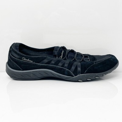

Skechers Womens Relaxed Fit 23020 Черная повседневная обувь Кроссовки Размер 8.5, Черный, Relaxed Fit