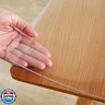 Warmstar Clear Table Protector 2mm Thick, 16 x 30 Inch Clear Table Cover Protector, Plastic Table Cover, Clear Desk Mat Desk Pad, Desk Protector Mat for Coffee Table, Writing Desk, Dining Room