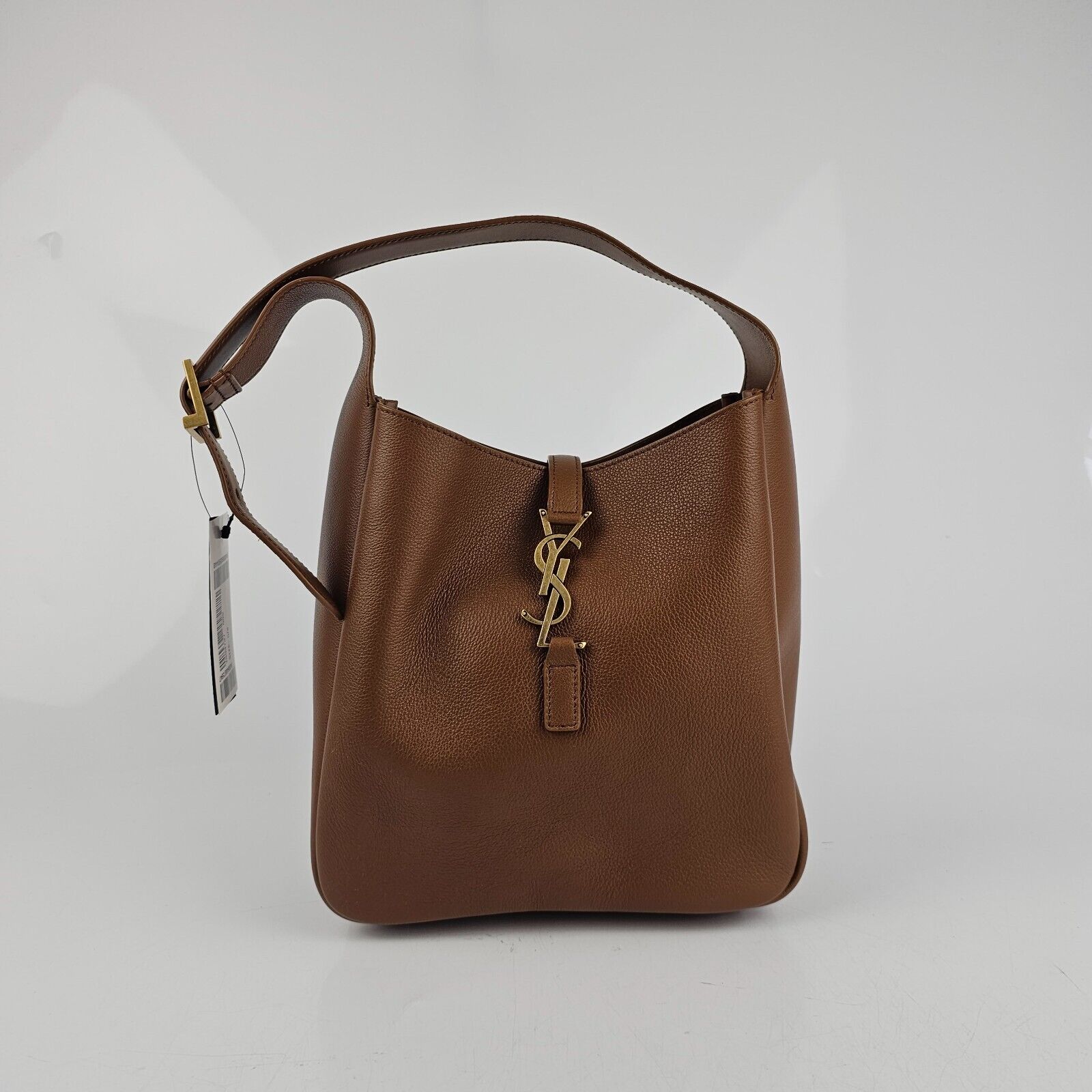 SAINT LAURENT Le 5 A 7 Small $2650 Fox Brown Leather SAINT LAURENT Le 5 A 7 Small $2650 Fox Brown Leather