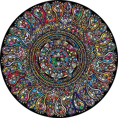 Hard Mandala Puzzle 1000 Pieces Difficult Impossible Puzzles for Adult Challen
