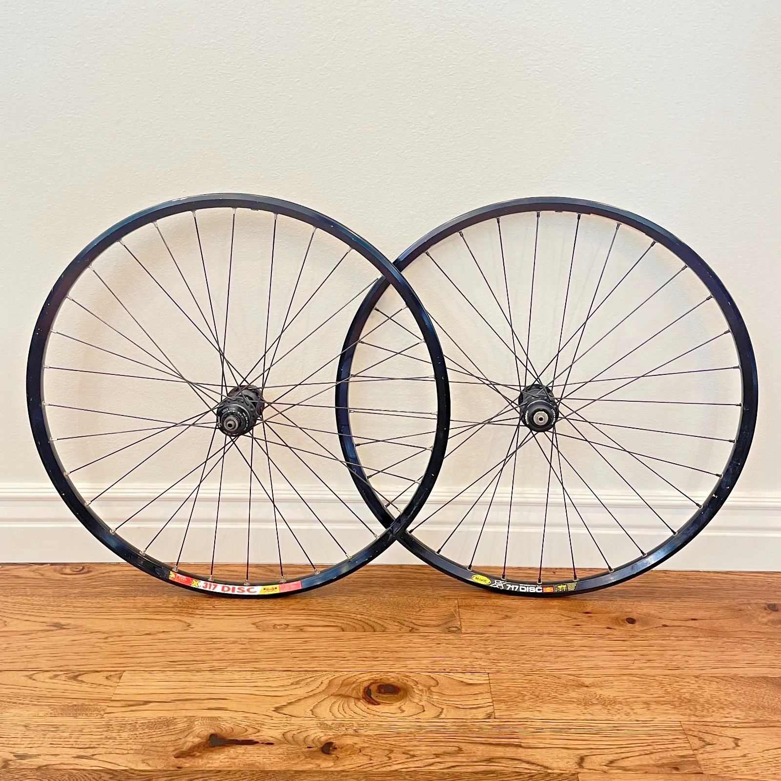 Shimano XT M765 MAVIC 717 DISCホイール 26インチ Shimano Disc Deore XT M775 M765 Wheel Set 26
